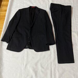 Bartorelli NAPOLI Mens Suite 100%wool Jacket Size:42S pants 28/27.5